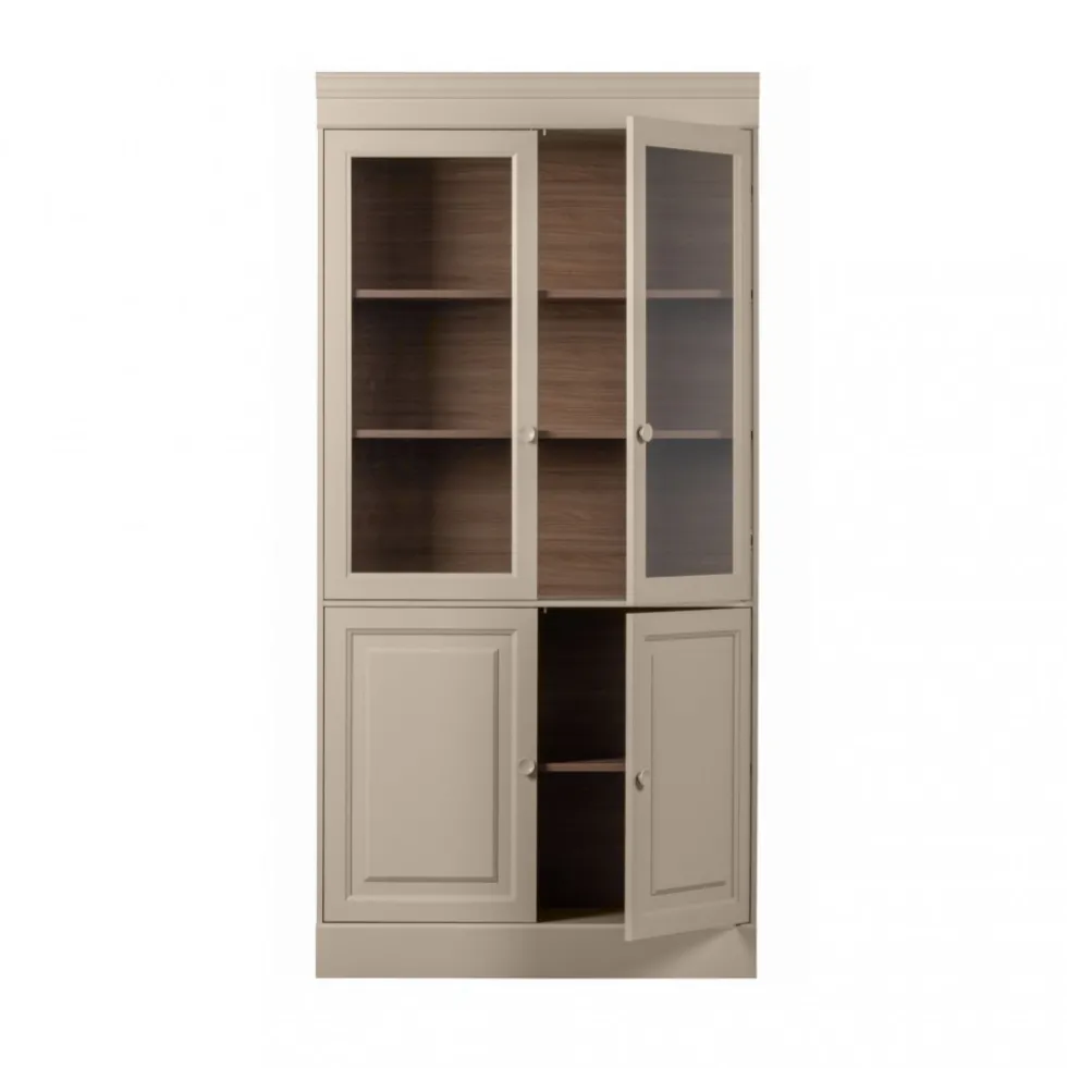 CHOWVaisselier 4 portes en bois