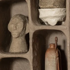 CLAY Étagère murale en papier mâché 5 niches