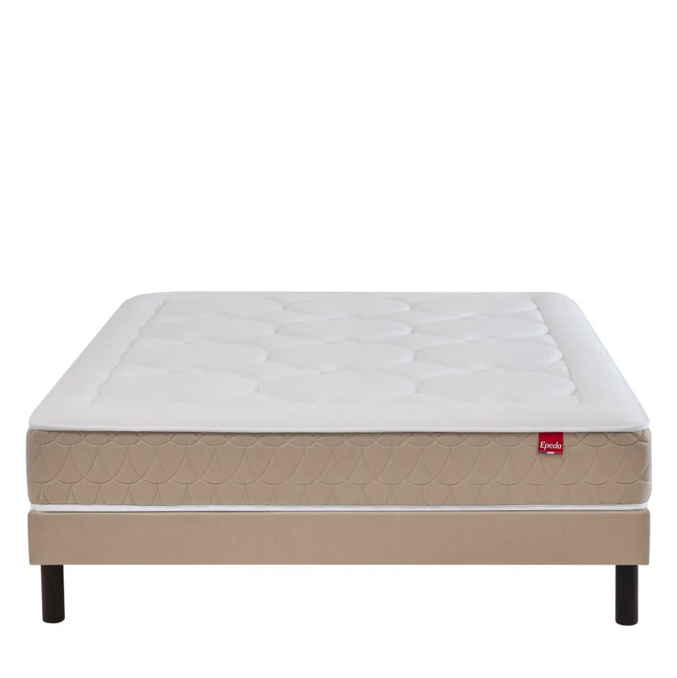 CLÉMAÉ 2 Matelas à ressorts et latex, accueil équilibré