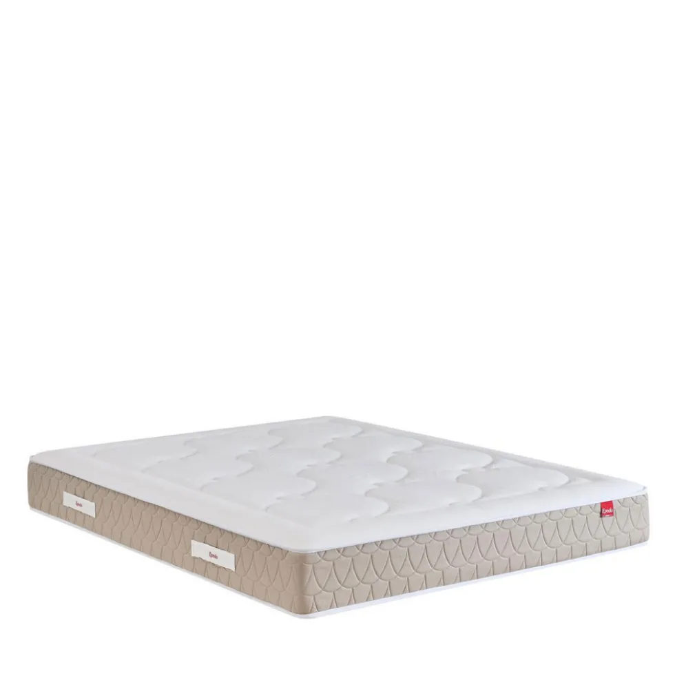 CLÉMAÉ 2 Matelas à ressorts et latex, accueil équilibré