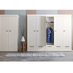 CONNECT Armoire en pin 2 portes 2 tiroirs