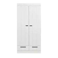CONNECT Armoire en pin 2 portes 2 tiroirs