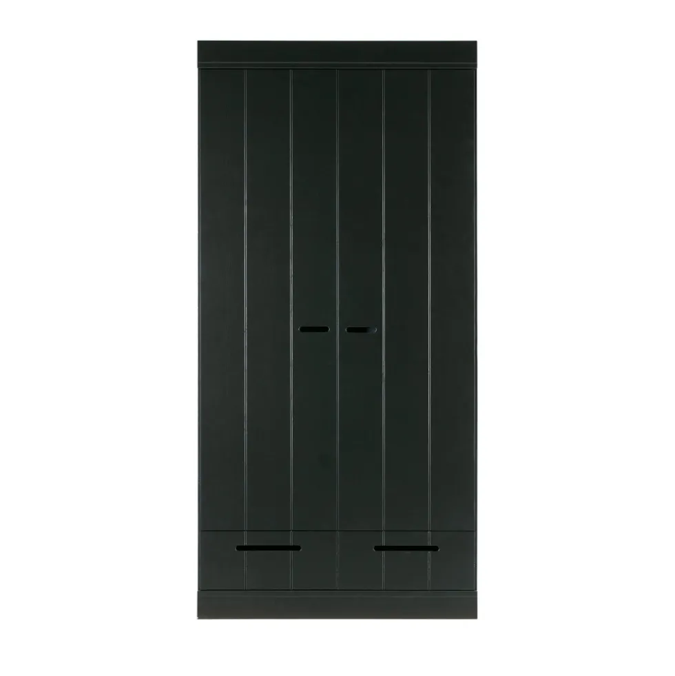 CONNECT Armoire en pin 2 portes 2 tiroirs