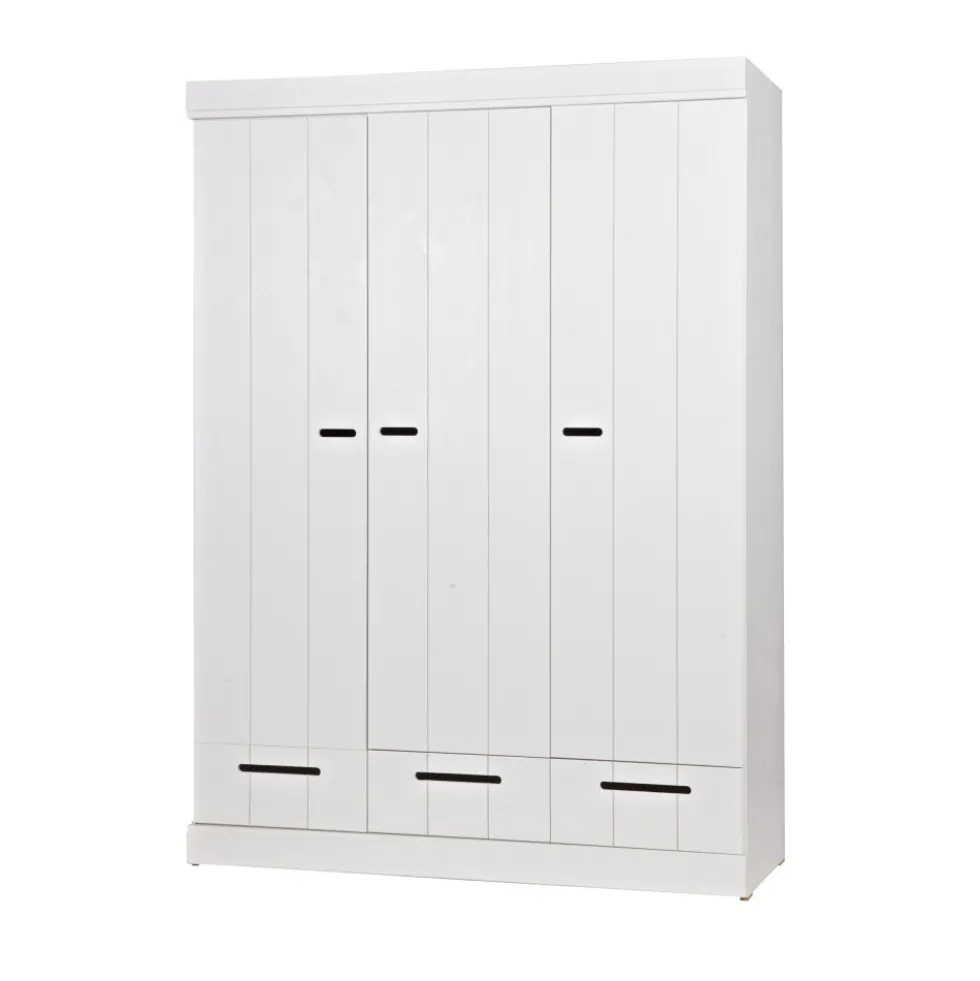 CONNECT Armoire vestiaire 3 portes / 3 tiroirs