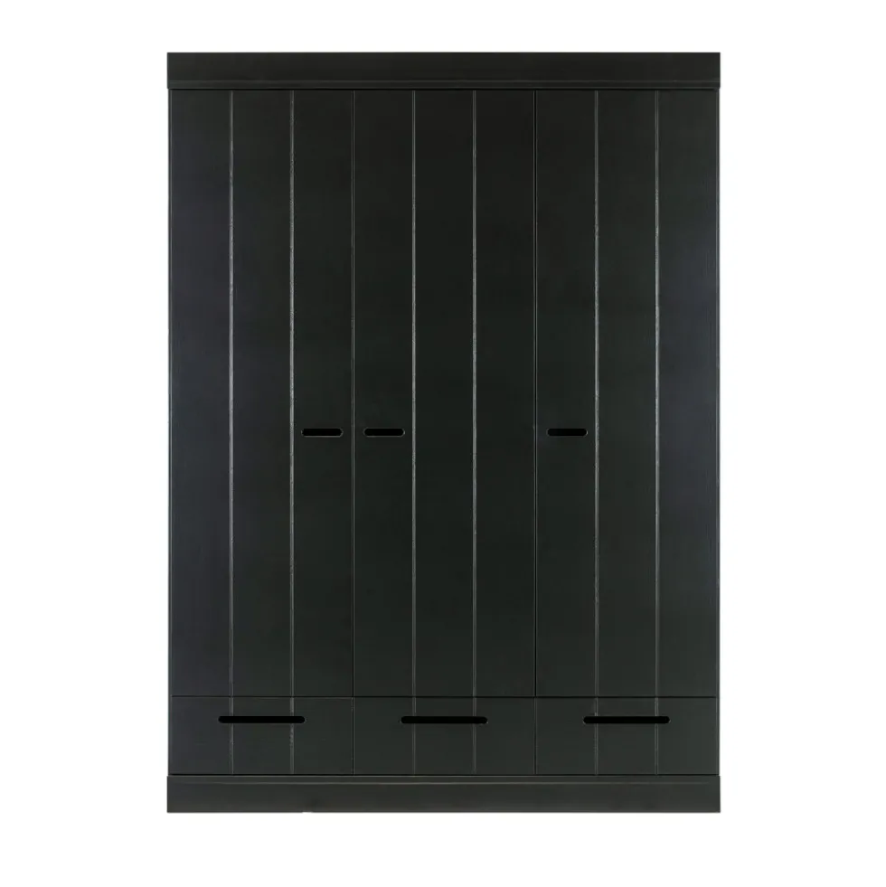 CONNECT Armoire vestiaire 3 portes / 3 tiroirs