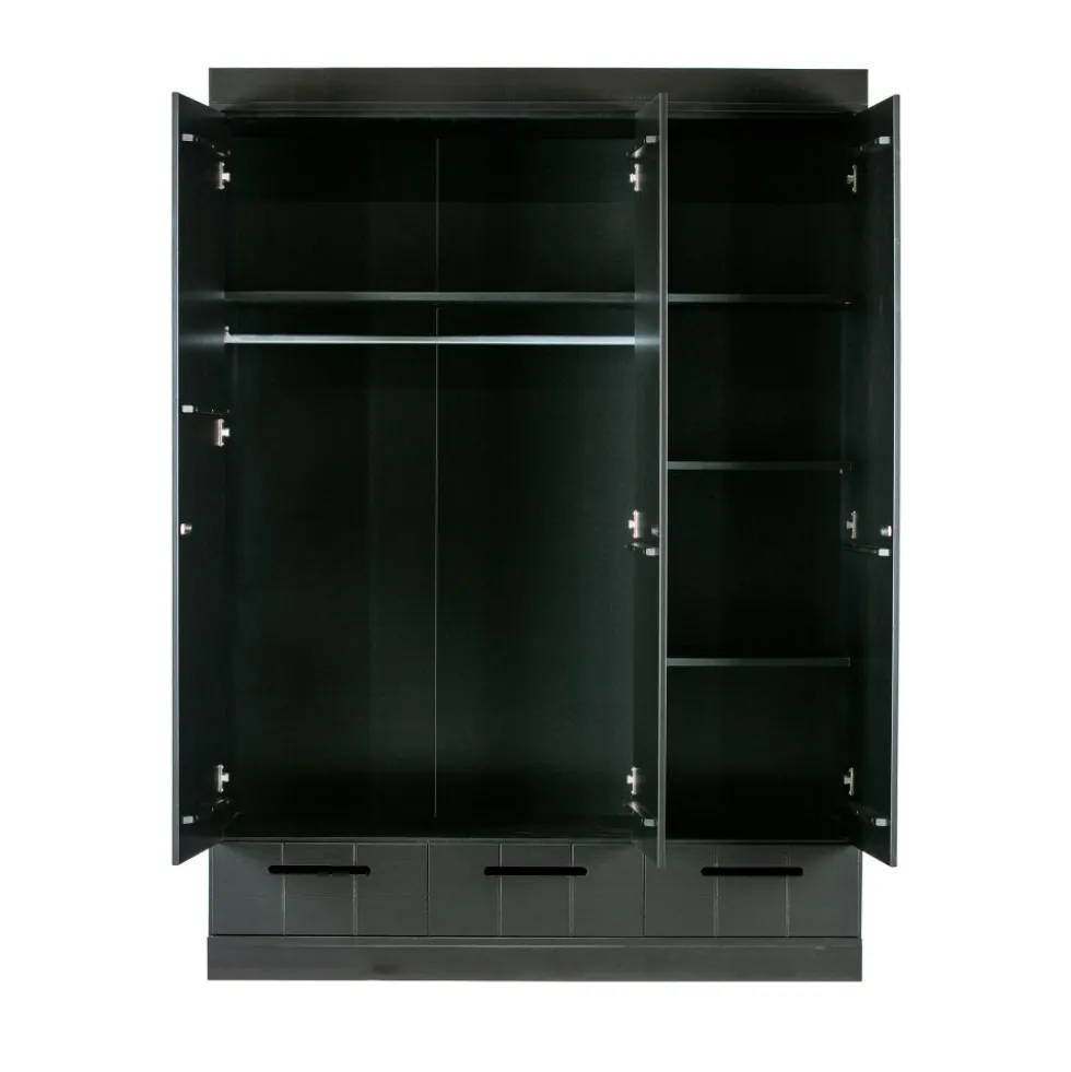 CONNECT Armoire vestiaire 3 portes / 3 tiroirs