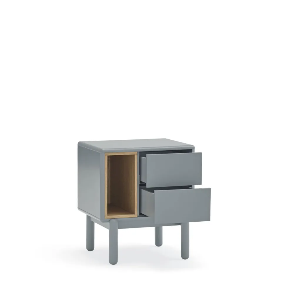 CORVO Table de chevet en bois