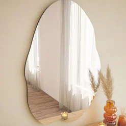 CRISTALLO Miroir de forme organique 60x85cm