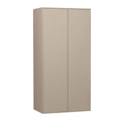DAILY Armoire 2 portes, 2 tiroirs en bois H200cm