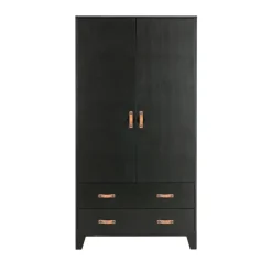 DIAN Armoire vestiaire pour enfant 2 portes 2 tiroirs