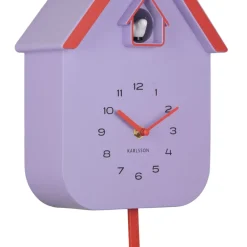 DUPLA COLOR CUCKOO Horloge murale en métal avec coucou