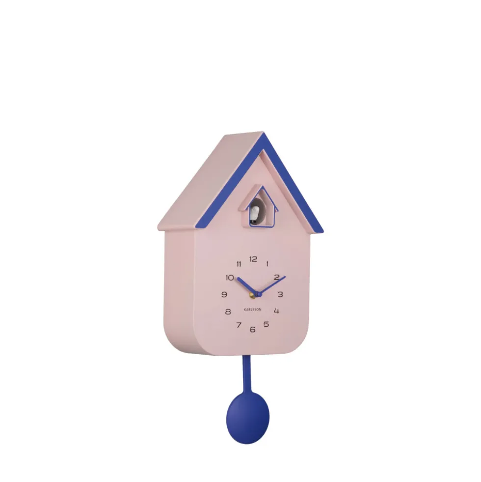 DUPLA COLOR CUCKOO Horloge murale en métal avec coucou