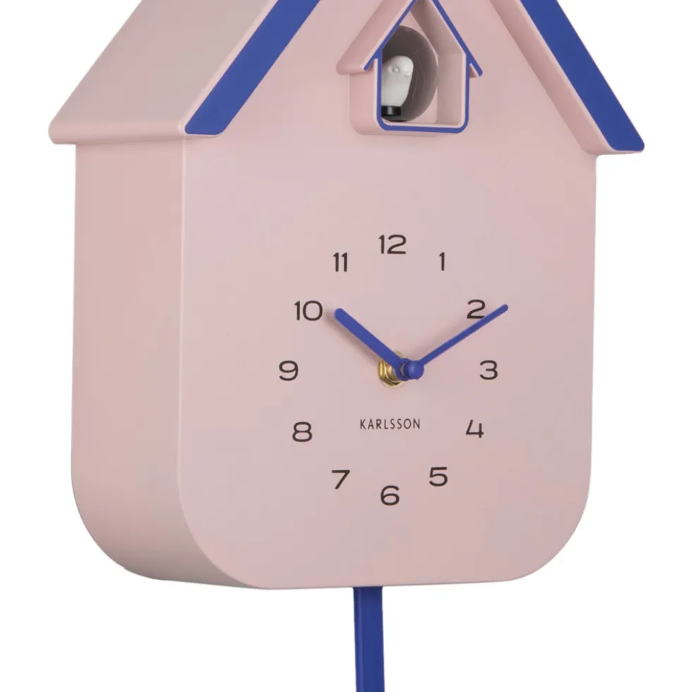 DUPLA COLOR CUCKOO Horloge murale en métal avec coucou