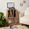 ELVDAL Meuble de rangement vinyles en bois