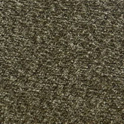 EMA Lot de 2 tabourets de bar en tissu bouclette et métal H66,5cm