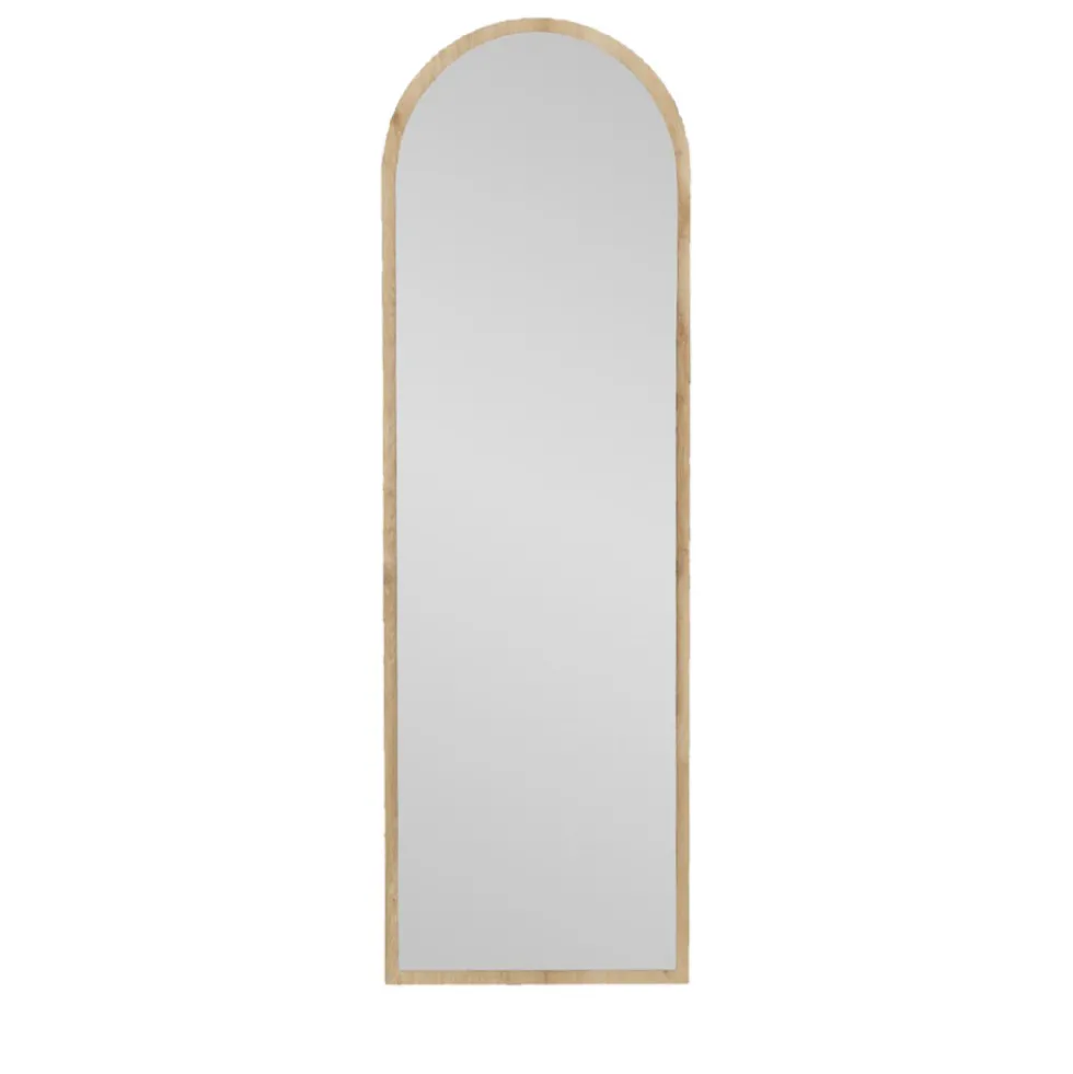 EMRI Miroir sur pieds en bois 50x160cm