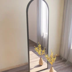 EMRI Miroir sur pieds en bois 50x160cm
