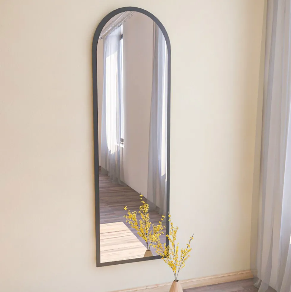 EMRI Miroir sur pieds en bois 50x160cm