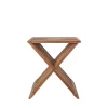 ERTO Tabouret en teck H45cm