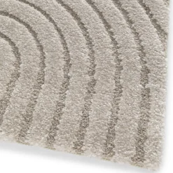 ESTEBAN Tapis contemporain à motif géométrique