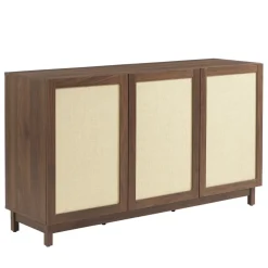 ESTELA Buffet 3 portes en bois L140cm