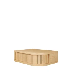FARSTA TAMBOUR Table de chevet murale en bois