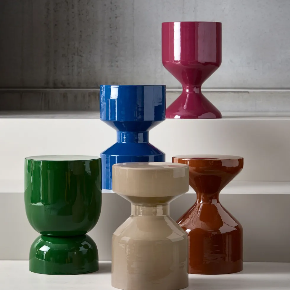 FERRY Table d'appoint ronde en métal ø30cm