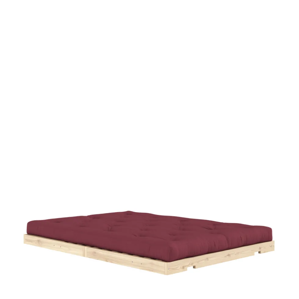 FLIP Canapé convertible 2,5 places en tissu et bois