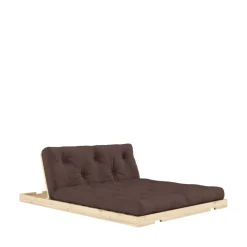 FLIP Canapé convertible 2,5 places en tissu et bois