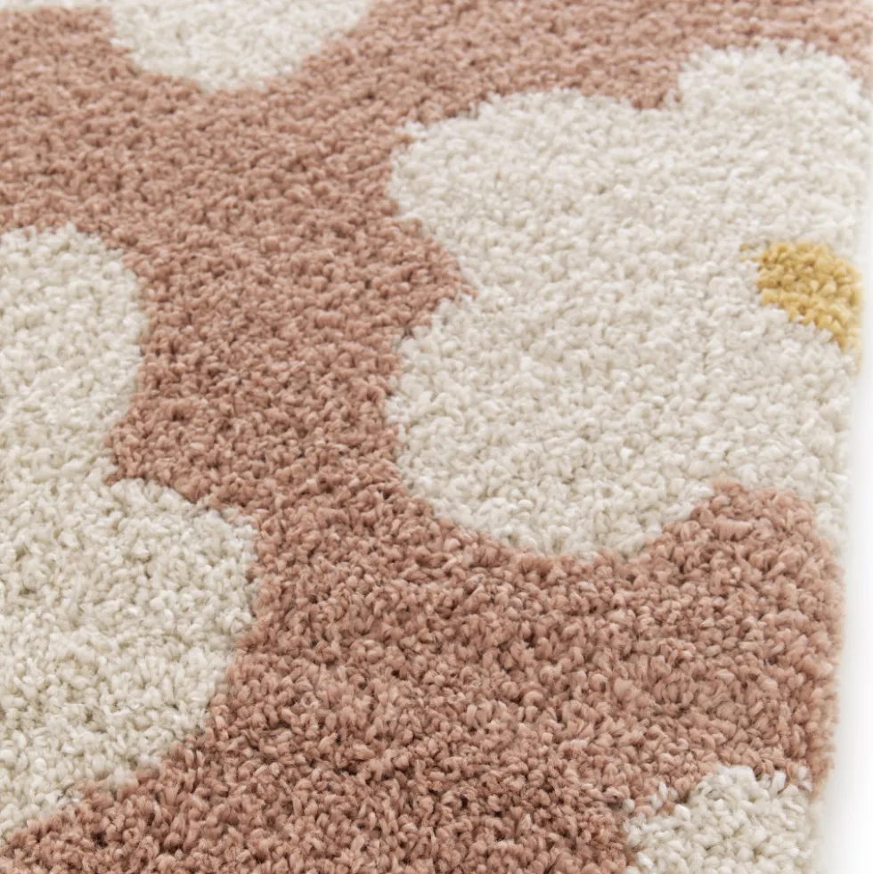 FLORA I Tapis contemporain à motif floral