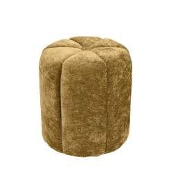 FLOWER Pouf rond en tissu ø38cm