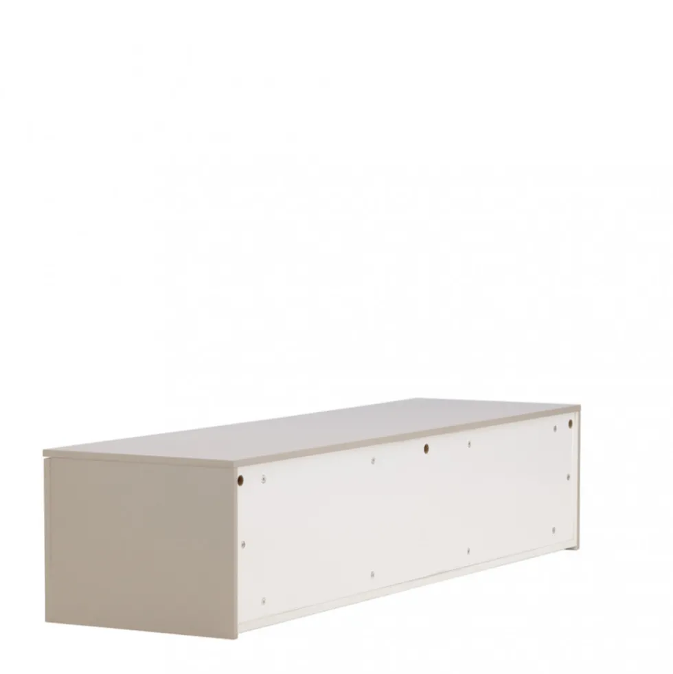 FRIHAMN Meuble TV suspendu 2 tiroirs en bois L160cm