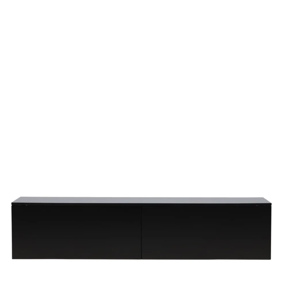 FRIHAMN Meuble TV suspendu 2 tiroirs en bois L160cm