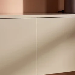 FRIHAMN Meuble TV suspendu 2 tiroirs en bois L160cm