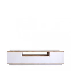 FRITZ Meuble TV 3 portes en bois L180cm