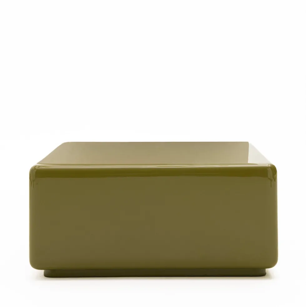 GAIA Table basse carrée laquée 60x60cm