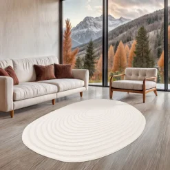 GELATO Tapis contemporain de forme organique