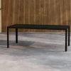 GIARDINI Table à manger de jardin 8 personnes en aluminium