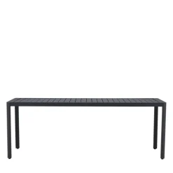 GIARDINI Table à manger de jardin 8 personnes en aluminium