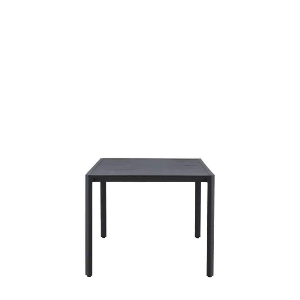 GIARDINI Table à manger de jardin 8 personnes en aluminium