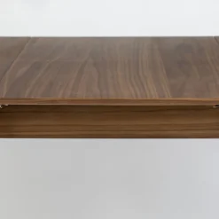 GLIMPS Table à manger extensible 4 à 6 personnes 120-162x80cm en bois