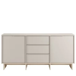 HARRIET Buffet 2 portes 3 tiroirs en bois et métal L176cm
