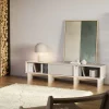 HARRIET Meuble TV 1 porte en bois et métal L170cm