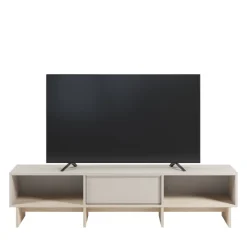 HARRIET Meuble TV 1 porte en bois et métal L170cm