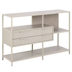 HEXA Étagère 2 tiroirs en métal L114cm