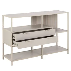 HEXA Étagère 2 tiroirs en métal L114cm