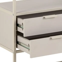 HEXA Étagère 2 tiroirs en métal L114cm