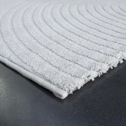 HILLS Tapis contemporain à motif géométrique