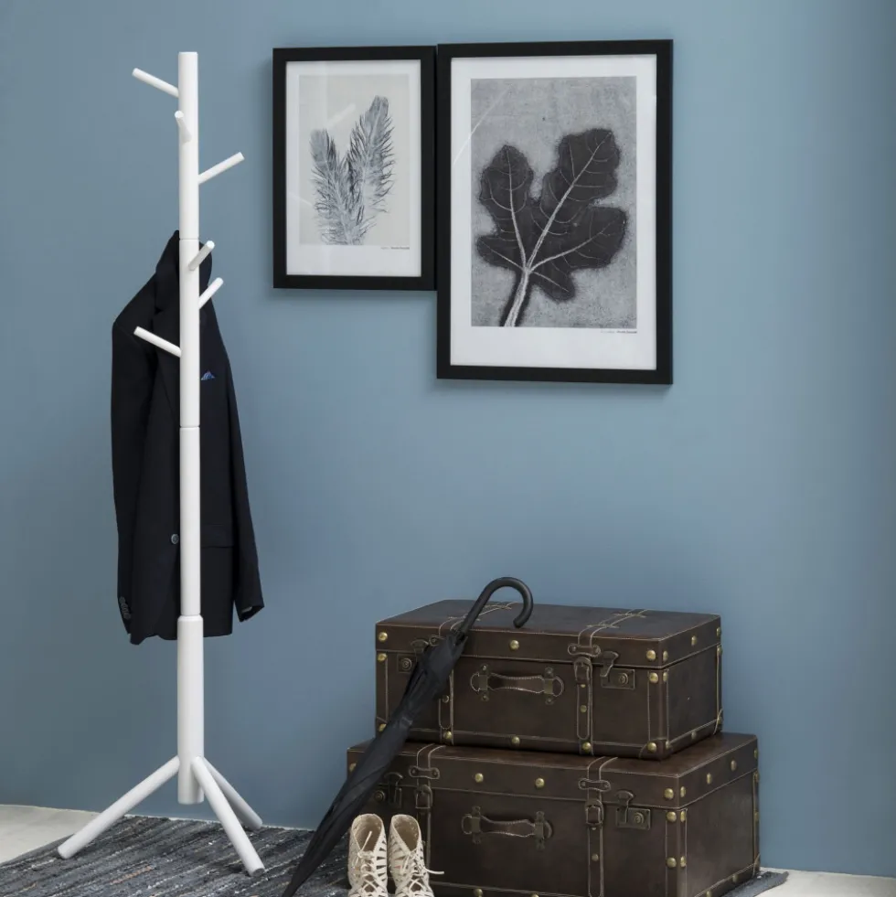 HOOKY Porte-manteaux en bois H176cm