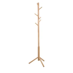 HOOKY Porte-manteaux en bois H176cm